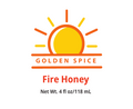 Golden Spice Fire Honey 4 fl oz - front label