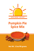 Golden Spice Pumpkin Pie Spice Mix 3.5oz - front label